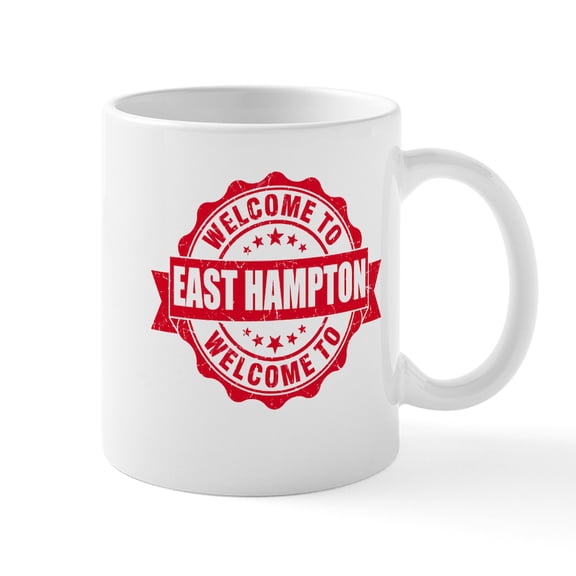 CafePress - Summer East Hampton New York Mugs - 11 oz Ceramic Mug - Novelty Coffee Tea Cup