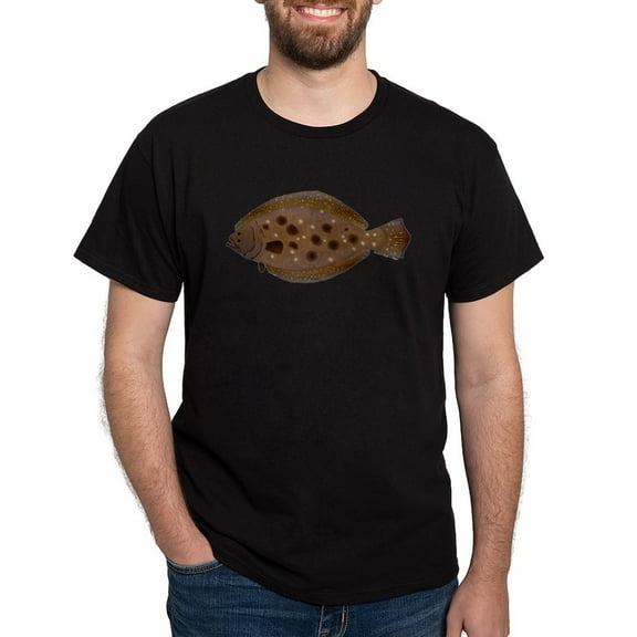 CafePress - Summer Flounder T Shirt - Men's Classic Graphic Cotton T-Shirt
