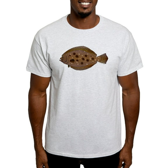 CafePress - Summer Flounder T Shirt - Men's Classic Graphic T-Shirt