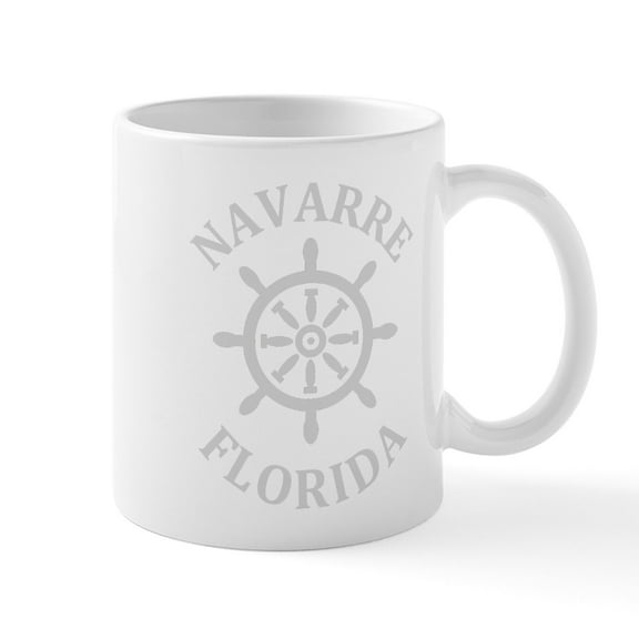 CafePress - Summer Navarre Florida Mugs - 11 oz Ceramic Mug - Novelty Coffee Tea Cup