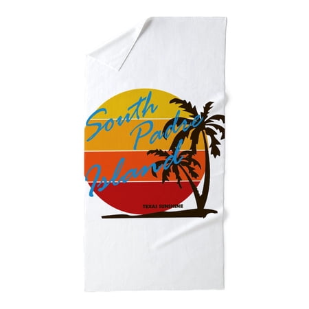 CafePress - Summer South Padre Island Texas - Large Beach Towel, Soft 30"x60" Towel with Unique Design