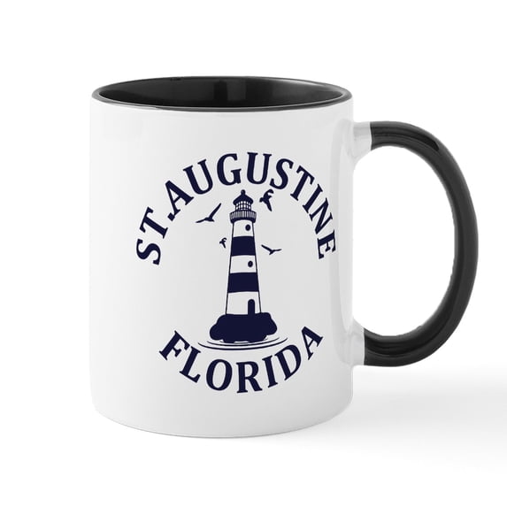 CafePress - Summer St. Augustine Florida Mugs - 11 oz Ceramic Mug - Novelty Coffee Tea Cup