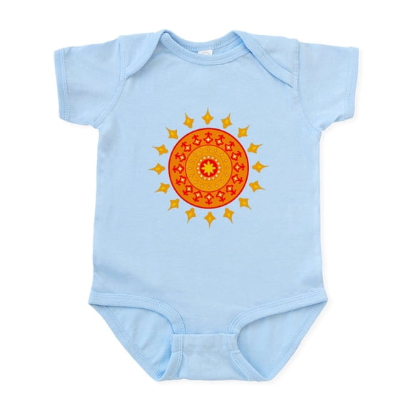 CafePress - Sun Chakra Infant Bodysuit - Baby Light Bodysuit, Size Newborn - 24 Months