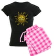 thumbnail image 1 of CafePress - Sun Pajamas - Women's Short Sleeve Print T-Shirt and Pants Dark Cotton Pajama Set, 1 of 7