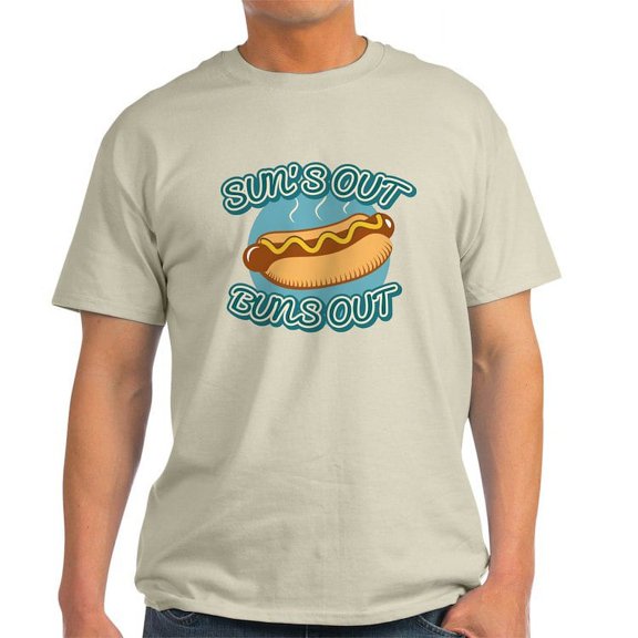 CafePress - Sun's Out Buns Out Light T Shirt - Men's Classic Graphic T-Shirt