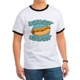 thumbnail image 1 of CafePress - Sun's Out Buns Out Ringer T - 100% Cotton Ringed T-Shirt, 1 of 4