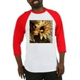 thumbnail image 1 of CafePress - Sunflower Baseball Jersey - Cotton Baseball Jersey, 3/4 Raglan Sleeve Shirt, 1 of 4