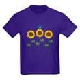 thumbnail image 1 of CafePress - Sunflower Garden Bird T Shirt - Dark T-Shirt Kids XS-XL, 1 of 4