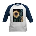 thumbnail image 1 of CafePress - Sunflower Life Baseball Jersey - Kids Cotton Baseball Jersey, 3/4 Sleeve Shirt, 1 of 4