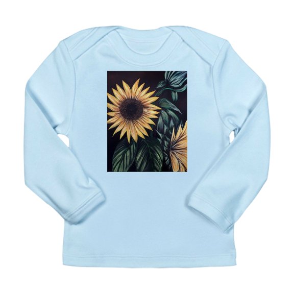 CafePress - Sunflower Life Long Sleeve T Shirt - Long Sleeve Infant T-Shirt