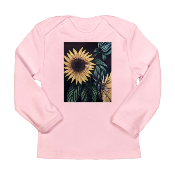 CafePress - Sunflower Life Long Sleeve T Shirt - Long Sleeve Infant T-Shirt