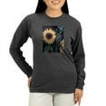 thumbnail image 1 of CafePress - Sunflower Life Long Sleeve T Shirt - Women's Long Sleeve Graphic Tee Casual Fit, 1 of 4