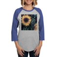 thumbnail image 1 of CafePress - Sunflower Life Long Sleeve T Shirt - Womens Baseball Tee, 1 of 4