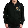 thumbnail image 1 of CafePress - Sunflower Life Sweatshirt - Zip Hoodie, Classic Hooded Sweatshirt with Metal Zipper, 1 of 4