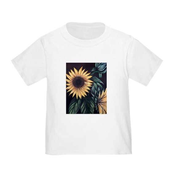 CafePress - Sunflower Life T Shirt - Cute Toddler T-Shirt, 100% Cotton