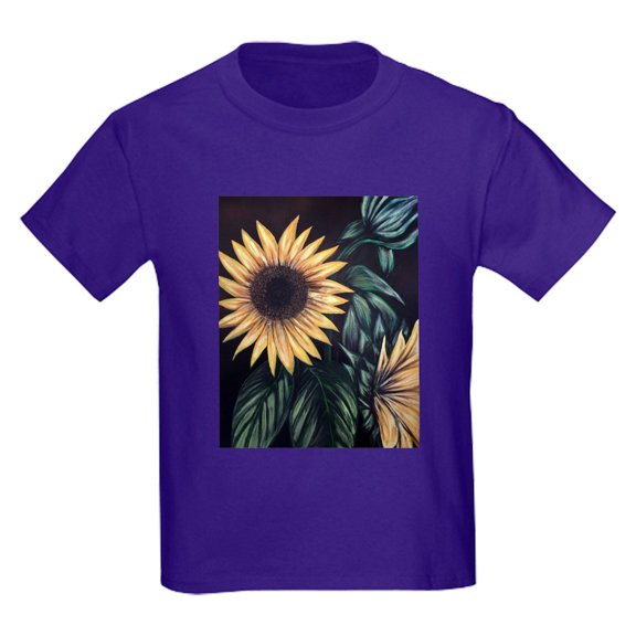 CafePress - Sunflower Life T Shirt - Dark T-Shirt Kids XS-XL