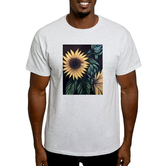 CafePress - Sunflower Life T Shirt - Men's Classic Graphic T-Shirt