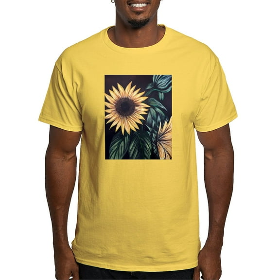 CafePress - Sunflower Life T Shirt - Men's Classic Graphic T-Shirt