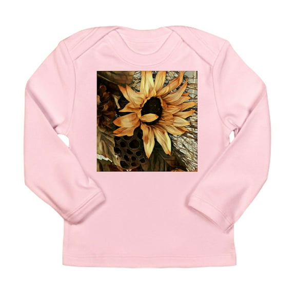 CafePress - Sunflower Long Sleeve T Shirt - Long Sleeve Infant T-Shirt