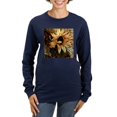 thumbnail image 1 of CafePress - Sunflower Long Sleeve T Shirt - Women's Long Sleeve Graphic Tee Casual Fit, 1 of 4