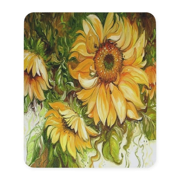 CafePress - Sunflower Mousepad - Non-slip Rubber Mousepad, Gaming Mouse Pad