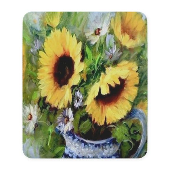 CafePress - Sunflower Mousepad - Non-slip Rubber Mousepad, Gaming Mouse Pad