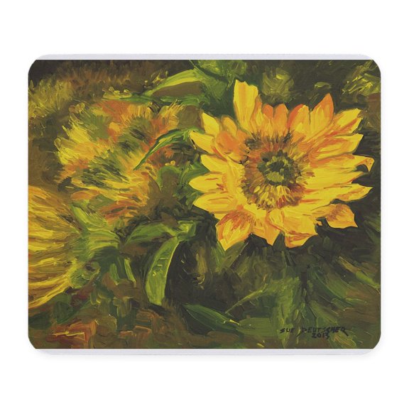 CafePress - Sunflower Mousepad - Non-slip Rubber Mousepad, Gaming Mouse Pad