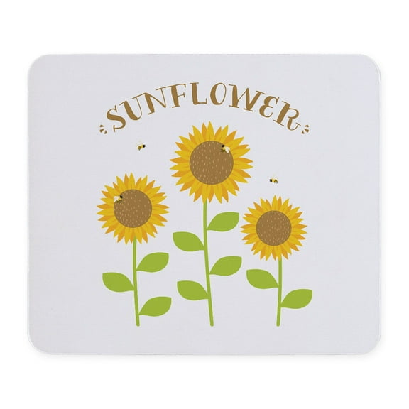 CafePress - Sunflower Mousepad - Non-slip Rubber Mousepad, Gaming Mouse Pad