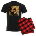 thumbnail image 1 of CafePress - Sunflower Pajamas - Men's Dark Loose Fit Cotton Pajama Set, 1 of 7