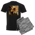 thumbnail image 1 of CafePress - Sunflower Pajamas - Men's Dark Loose Fit Cotton Pajama Set, 1 of 7