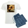 thumbnail image 1 of CafePress - Sunflower Pajamas - Men's Light Loose Fit Cotton Pajama Set, 1 of 7