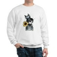 thumbnail image 1 of CafePress - Sunflower Schnauzer Sweatshirt - Crew Neck Sweatshirt, 1 of 4
