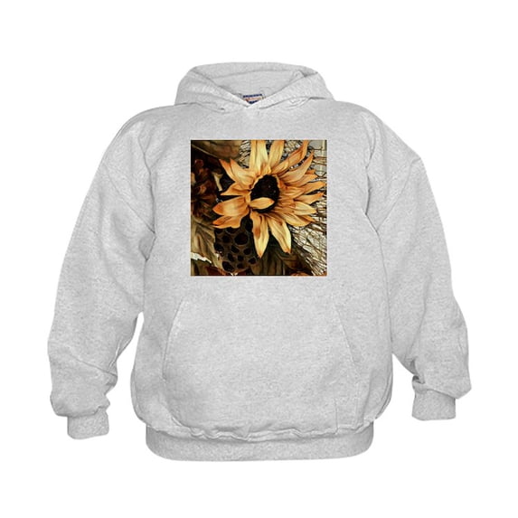 CafePress - Sunflower Sweatshirt - Kids Hooded Sweatshirt, Classic Hoodie