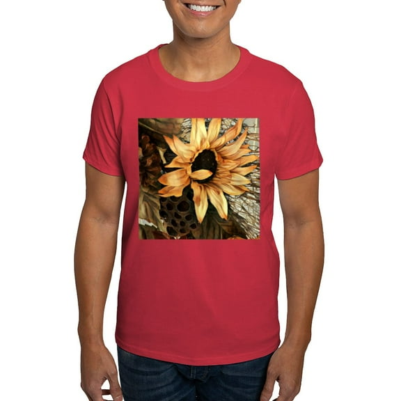 CafePress - Sunflower T Shirt - Men's Classic Graphic Cotton T-Shirt