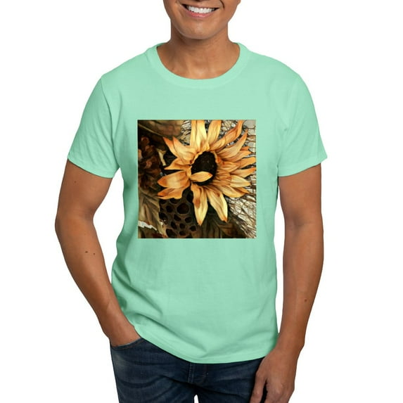 CafePress - Sunflower T Shirt - Men's Classic Graphic Cotton T-Shirt