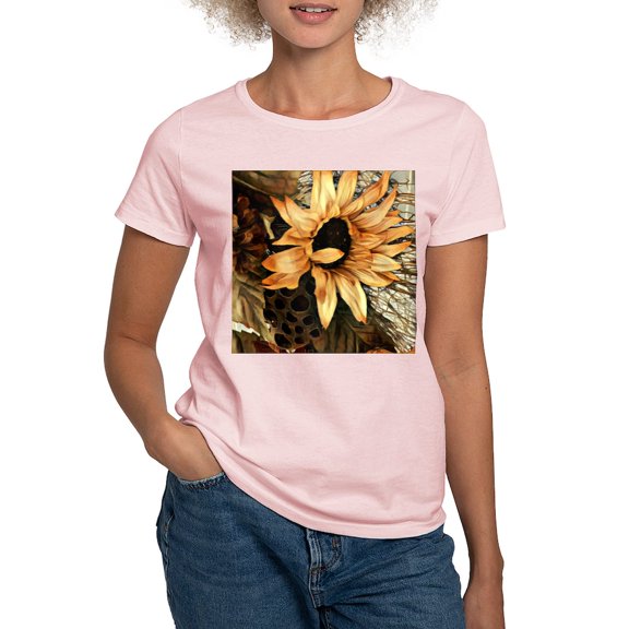 CafePress - Sunflower T Shirt - Women's Classic T-Shirt