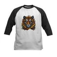 thumbnail image 1 of CafePress - Sunflower Tiger Baseball Jersey - Kids Cotton Baseball Jersey, 3/4 Sleeve Shirt, 1 of 4