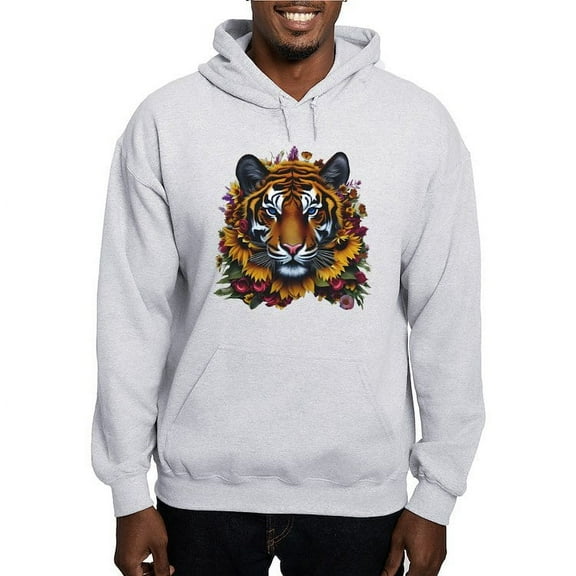 CafePress - Sunflower Tiger - Pullover Hoodie, Hooded Sweatshirt