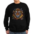 thumbnail image 1 of CafePress - Sunflower Tiger Sweatshirt - Classic Crew Neck Sweatshirt, 1 of 4