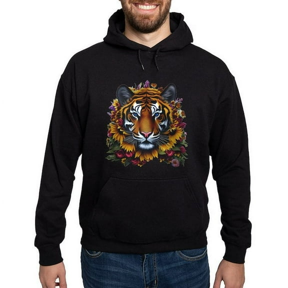 CafePress - Sunflower Tiger Sweatshirt - Pullover Hoodie, Classic, Comfortable Hooded Sweatshirt