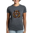 thumbnail image 1 of CafePress - Sunflower Tiger T Shirt - Women's Traditional Fit Dark T-Shirt, 1 of 4