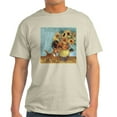 thumbnail image 1 of CafePress - Sunflowers & Kitten Ash Grey T Shirt - Men's Classic Graphic T-Shirt, 1 of 4