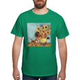 thumbnail image 1 of CafePress - Sunflowers & Kitten Black T Shirt - Men's Classic Graphic Cotton T-Shirt, 1 of 4