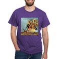 thumbnail image 1 of CafePress - Sunflowers & Kitten Black T Shirt - Men's Classic Graphic Cotton T-Shirt, 1 of 4