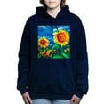 thumbnail image 1 of CafePress - Sunflowers Painting - Pullover Hoodie, Classic & Comfortable Hooded Sweatshirt, 1 of 4