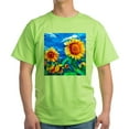 thumbnail image 1 of CafePress - Sunflowers Painting T Shirt - Light T-Shirt - CP, 1 of 4