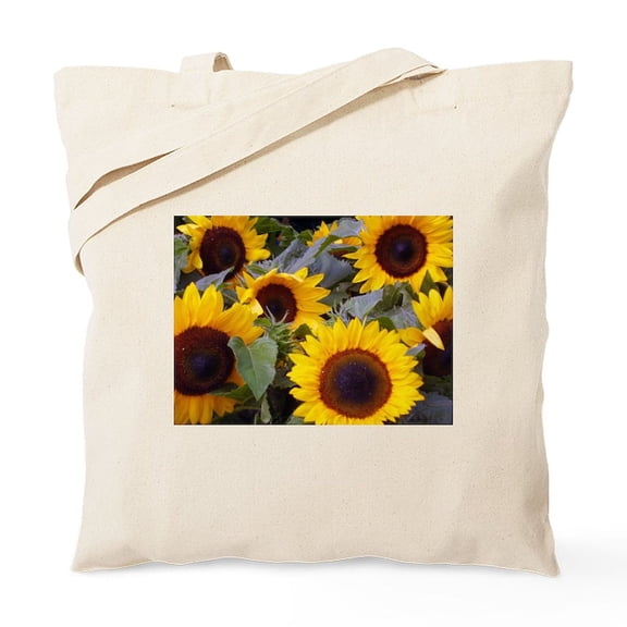 CafePress - Sunflowers Tote Bag - Unisex Canvas Tote Bag, Beige, 1-Piece