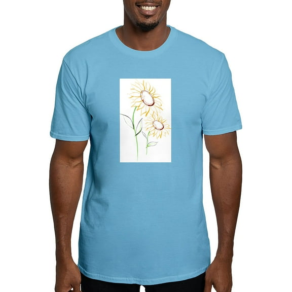 CafePress - Sunflowers813 Fitted T Shirt - Fitted T-Shirt, Vintage Fit Soft Cotton Tee