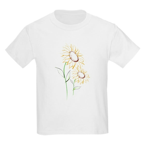 CafePress - Sunflowers813 Kids T Shirt - Light T-Shirt Kids XS-XL