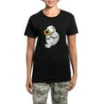 thumbnail image 1 of CafePress - Sunny Manatee Pajamas - Women's Short Sleeve Print T-Shirt and Pants Dark Cotton Pajama Set, 1 of 7